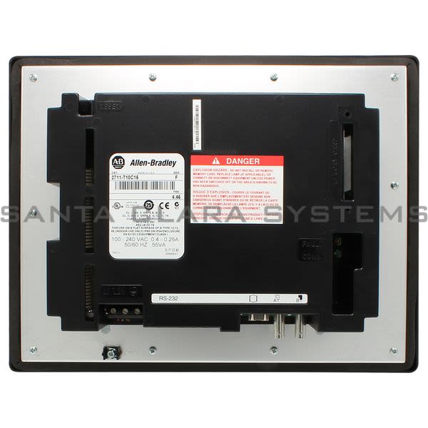 Allen Bradley 2711-T10C15 PanelView 1000 ControlNet Product Image