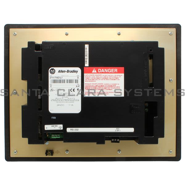 Allen Bradley 2711-T10C1L1 PanelView 1000 Color TFT | RI/O Communications & RS-232 Printer Port Product Image