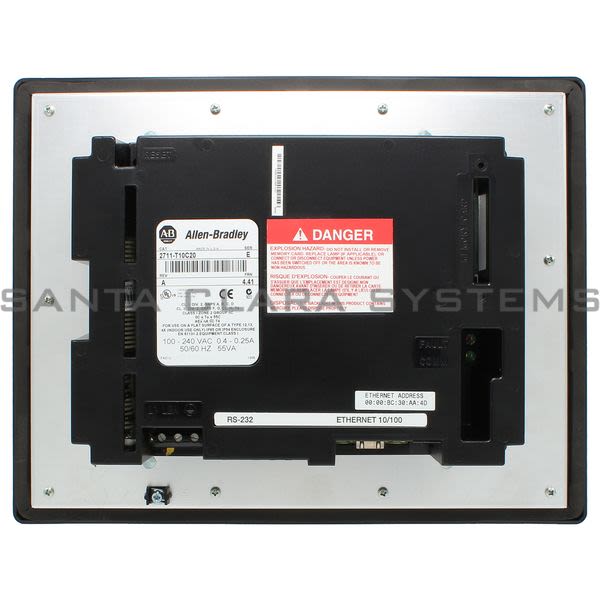 Allen Bradley 2711-T10C20 PanelView 1000C Display Product Image