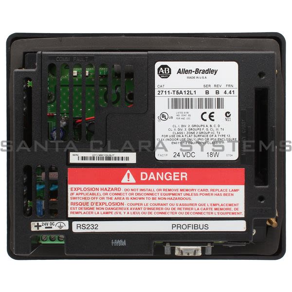 Allen Bradley 2711-T5A12L1 PanelView 550 Product Image