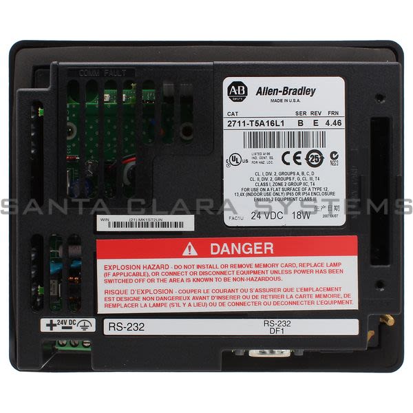 Allen Bradley 2711-T5A16L1 PanelView 550 Product Image