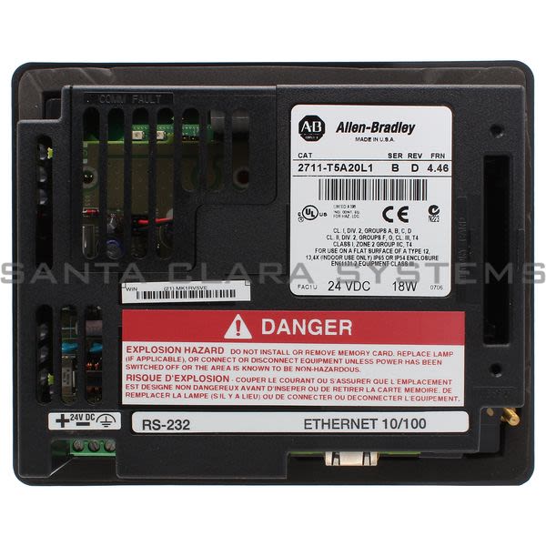 Allen Bradley 2711-T5A20L1 PanelView 550 Product Image