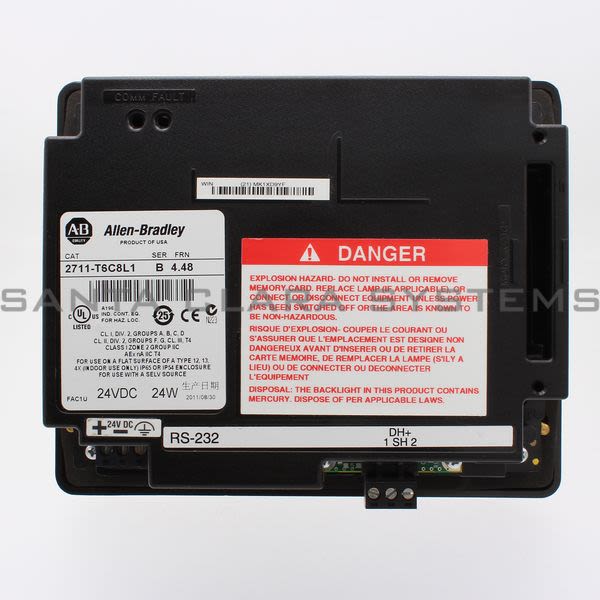 Allen Bradley 2711-T6C8L1  PanelView 600 Product Image