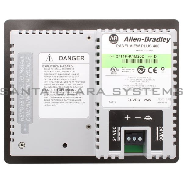 Allen Bradley 2711P-K4M20D PanelView Plus 400 Product Image