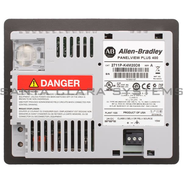 Allen Bradley 2711P-K4M20D8 PanelView Plus 6 Product Image