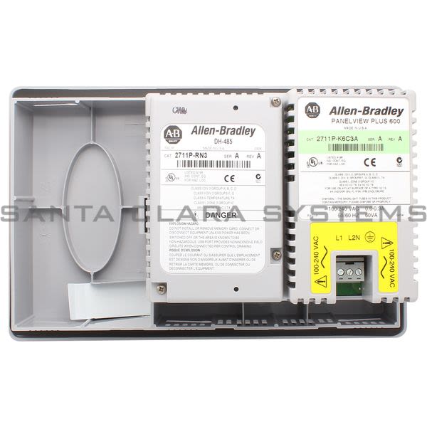 Allen Bradley 2711P-K6C3A PanelView Plus 600 Product Image