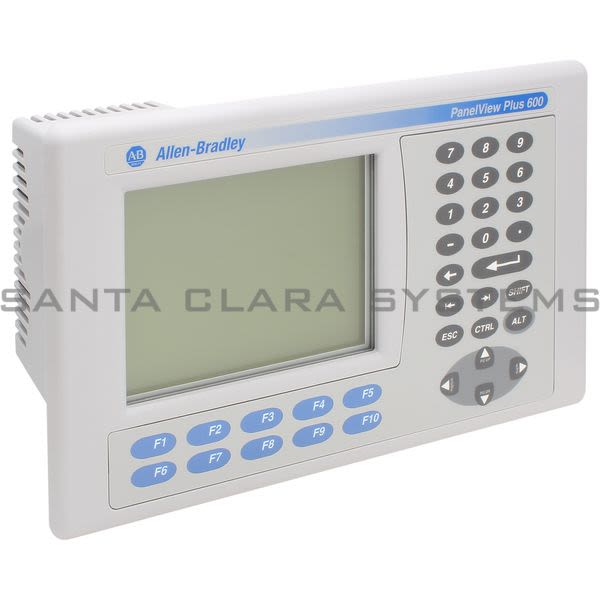 Allen Bradley 2711P-K6M20A 6&quot; Assembled Trminal PanelView Plus Grayscale Unit Product Image