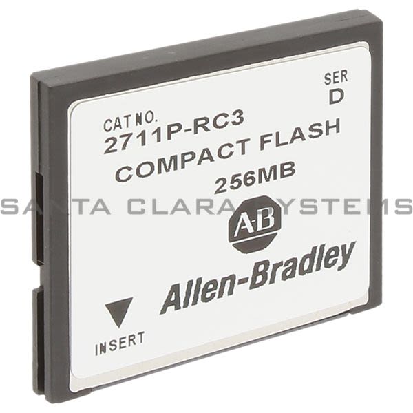 Allen Bradley 2711P-RC3 Compact Flash Module Product Image