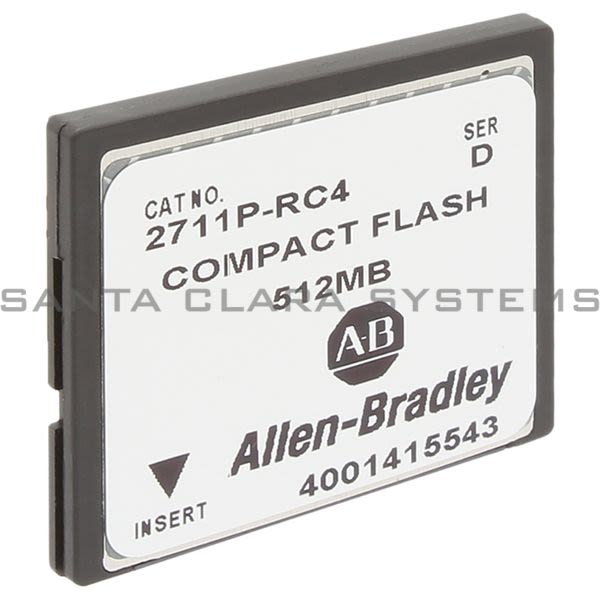 Allen Bradley 2711P-RC4 512MB Flash Card Product Image
