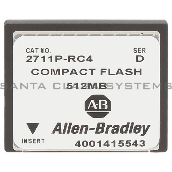 Allen Bradley 2711P-RC4 512MB Flash Card Product Image