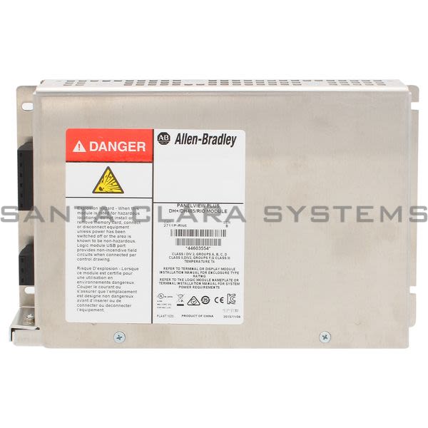 Allen Bradley 2711P-RN6 PanelView Plus 700-1500 DH+/RIO/DH-485 Communication Module Product Image