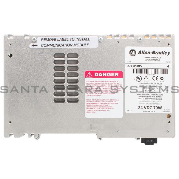 Allen Bradley 2711P-RP2 PanelView Plus Logic Module Product Image