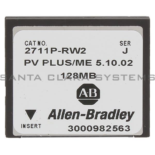 Allen Bradley 2711P-RW2 PanelView Plus 128 MB Flash W/ME Product Image