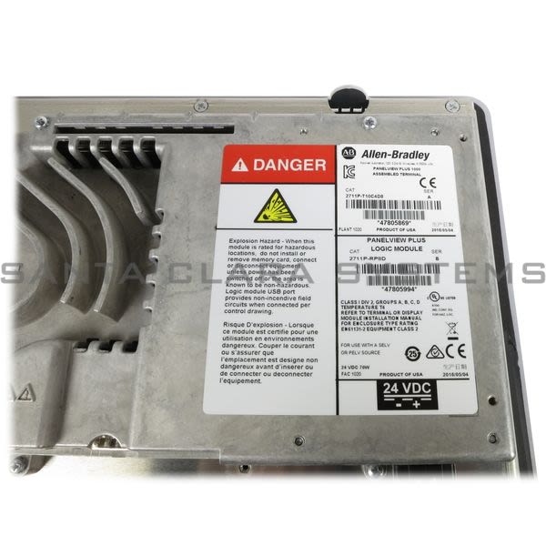 Allen Bradley 2711P-T10C4D8 PanelView Plus 6 Product Image