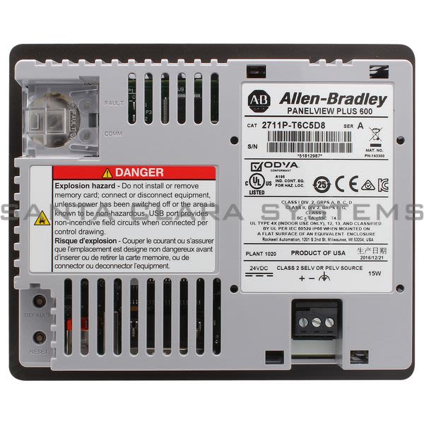 Allen Bradley 2711P-T6C5D8 PanelView Plus 6 Product Image