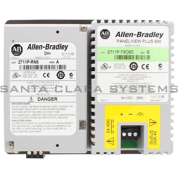 Allen Bradley 2711P-T6C8D PanelView Plus 600 Product Image