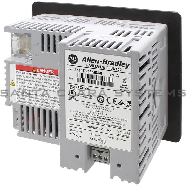Allen Bradley 2711P-T6M5A8 PanelView Plus 6 Product Image