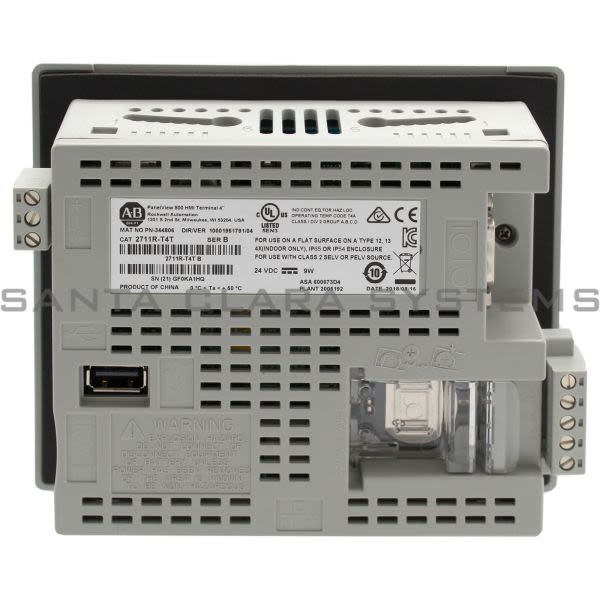 2711RT4T Allen Bradley In stock and ready to ship Santa Clara Systems