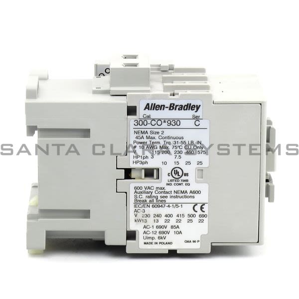 Allen Bradley 300-COD930 Contactor Product Image