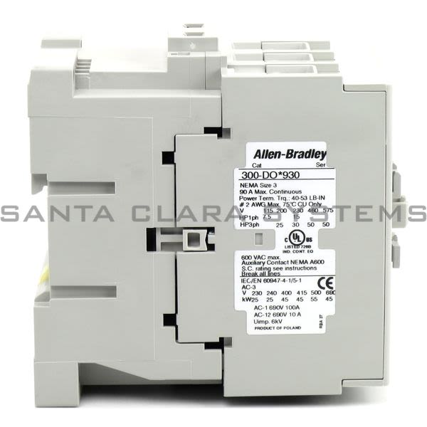 Allen Bradley 300-DOD930 Contactor Product Image