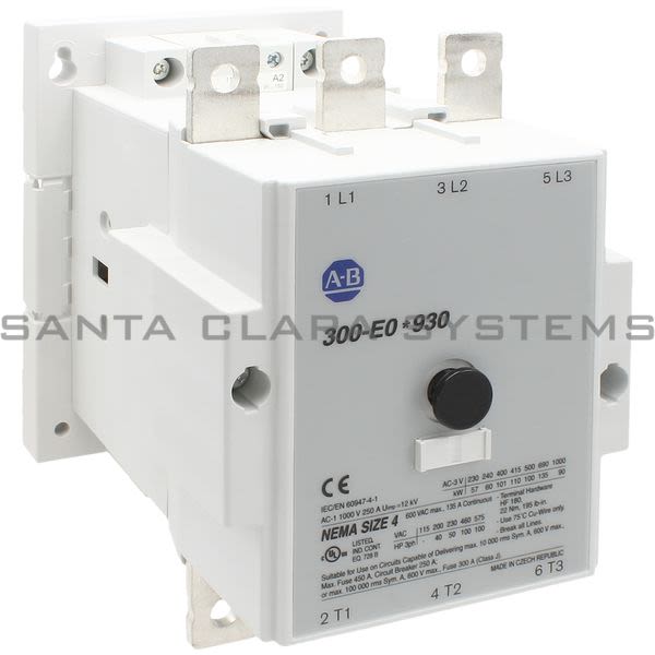 300EOD930 Allen Bradley Contactor Santa Clara Systems