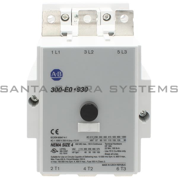Allen Bradley 300-EOD930 Contactor Product Image