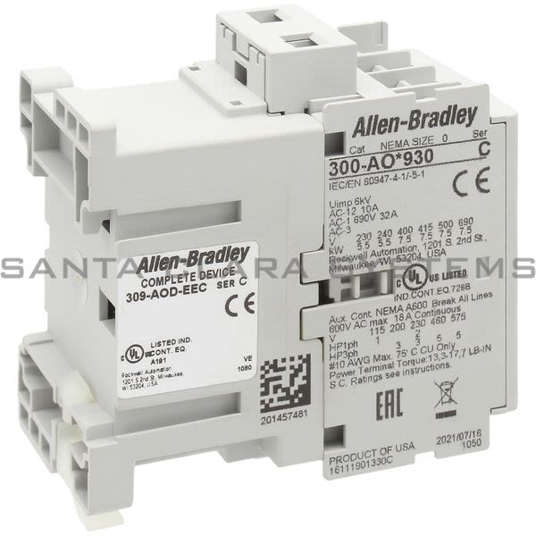 Allen Bradley 309-AOD-EEC Starter Product Image