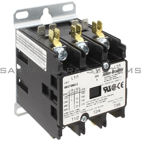 Allen Bradley 400-DP30NA3-S  Definite Purpose Contactor Product Image