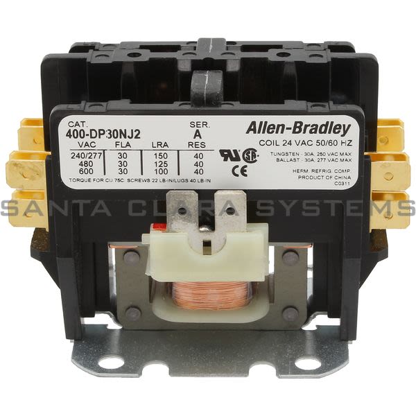 Allen Bradley 400-DP30NJ2  Definite Purpose Contactor Product Image