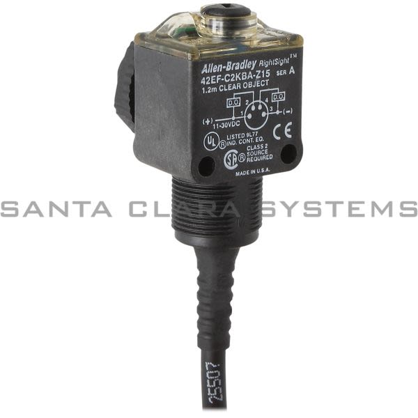 Allen Bradley 42EF-C2KBA-Z15 PhotoSwitch | Clearsight Rightsight Product Image