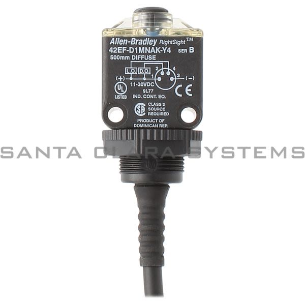Allen Bradley 42EF-D1MNAK-Y4 PhotoSwitch | Rightsight Product Image