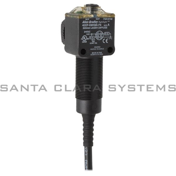 Allen Bradley 42EF-D8KBA-F4 RightSight Photosensor Product Image