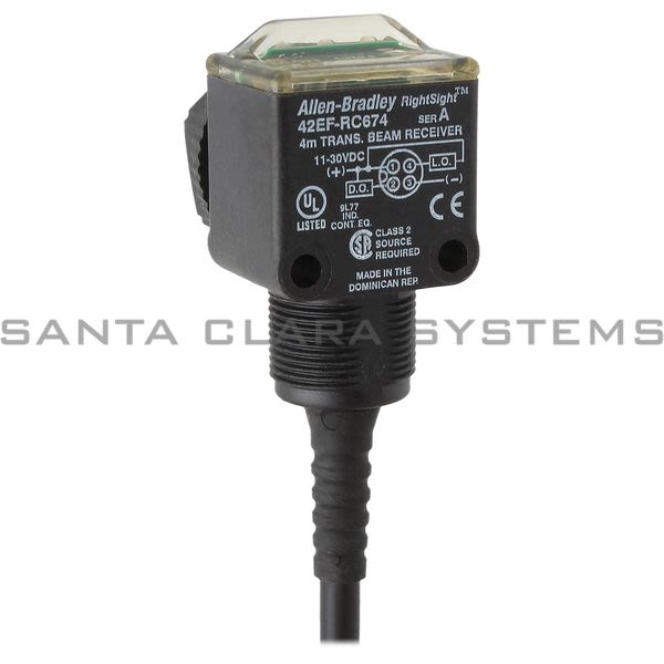 42EFRC674 Allen Bradley PhotoSwitch Rightsight Santa Clara Systems