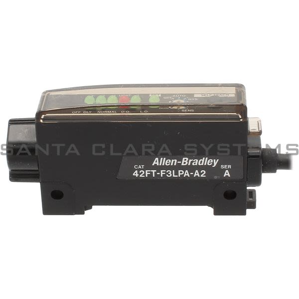 Allen Bradley 42FT-F3LPAA2 PhotoSwitch | Self Teach Fiber Optic Sensor Product Image