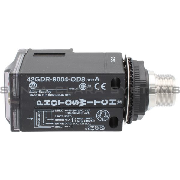 Allen Bradley 42GDR-9004-QD8 PhotoSwitch Product Image