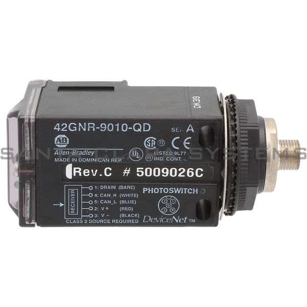 Allen Bradley 42GNR-9010-QD PhotoSwitch Product Image