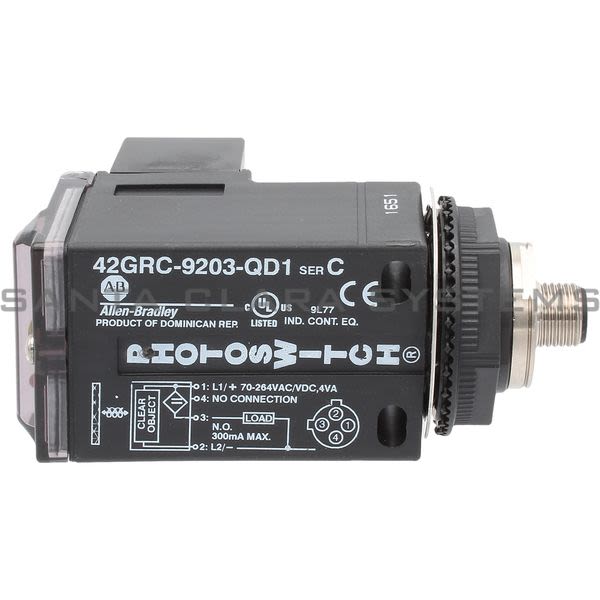 Allen Bradley 42GRC-9203-QD1 PhotoSwitch | Clearsight Product Image