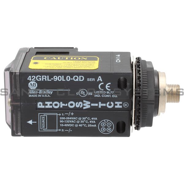 Allen Bradley 42GRL-90L0-QD PhotoSwitch | Lasersight Product Image