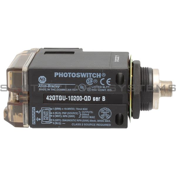 Allen Bradley 42GTGU-10200-QD PhotoSwitch Product Image