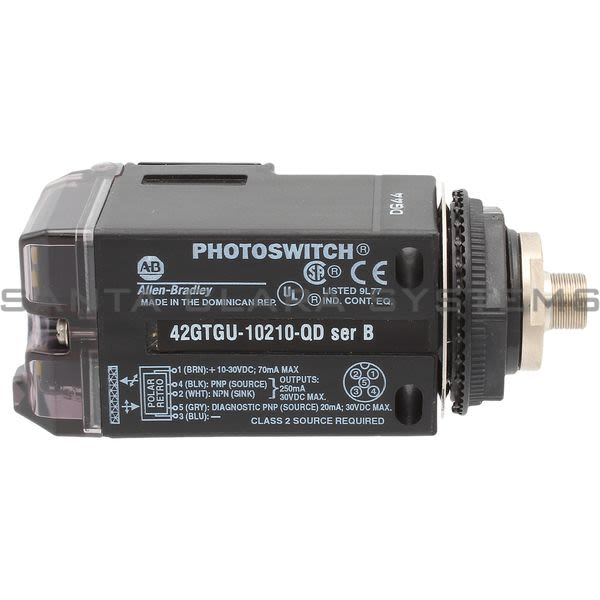 Allen Bradley 42GTGU-10210-QD PhotoSwitch Product Image