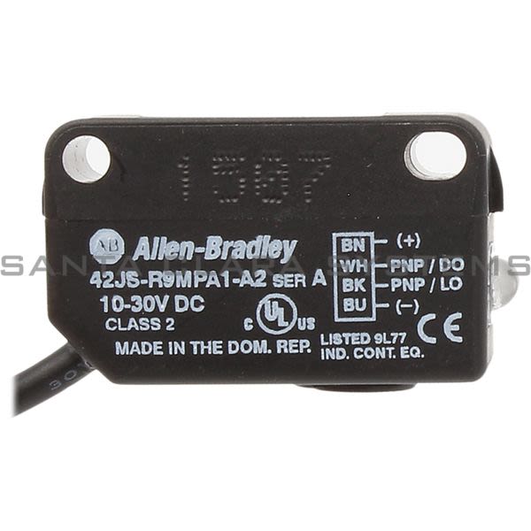 42JSR9MPA1A2 Allen Bradley PhotoSwitch Visisight Santa Clara Systems