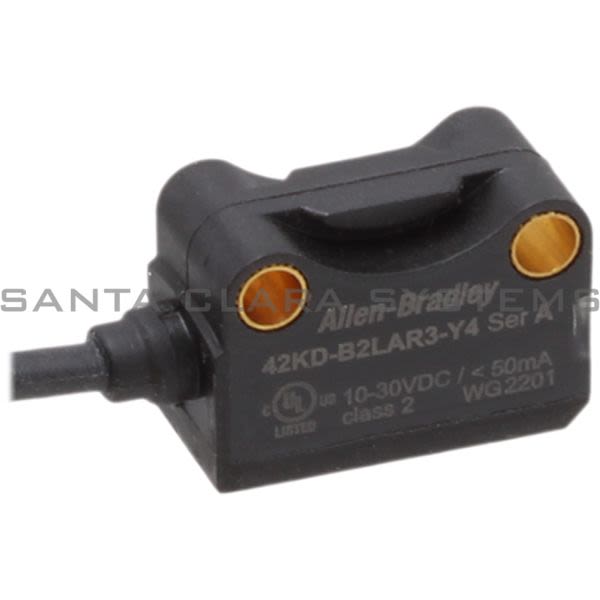 Allen Bradley 42KD-B2LAR3-Y4 PhotoSwitch | Background Suppression Product Image