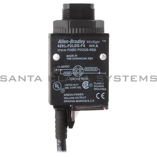 Allen Bradley 42KL-F2LBS-F4 PhotoSwitch | Minisight Product Image