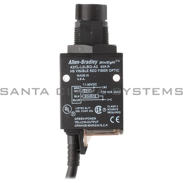 Allen Bradley 42KL-L2LBQ-A2 High Speed Visible Red Sensor Product Image
