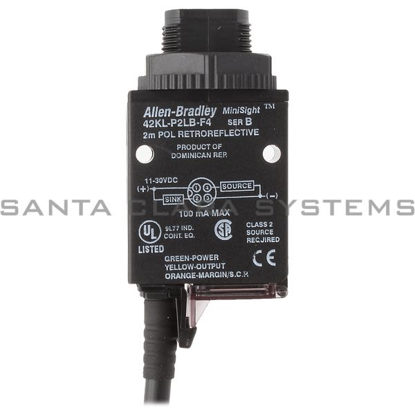 Allen Bradley 42KL-P2LB-F4 PhotoSwitch | Minisight Product Image