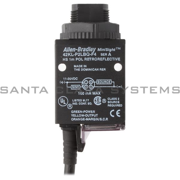 Allen Bradley 42KL-P2LBQ-F4 PhotoSwitch | Minisight Product Image