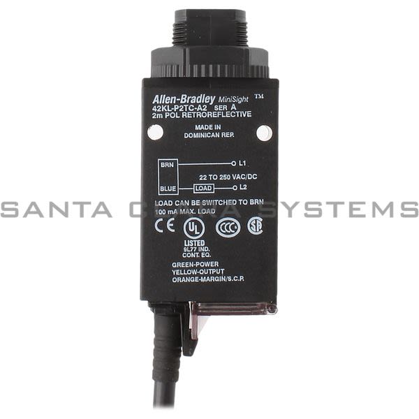 Allen Bradley 42KL-P2TC-A2 PhotoSwitch | Minisight Product Image