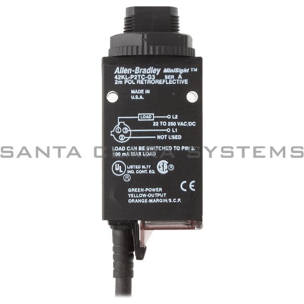 Allen Bradley 42KL-P2TC-G3 PhotoSwitch | Minisight Product Image