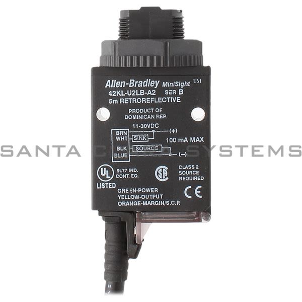 Allen Bradley 42KL-U2LB-A2 PhotoSwitch | Minisight Product Image