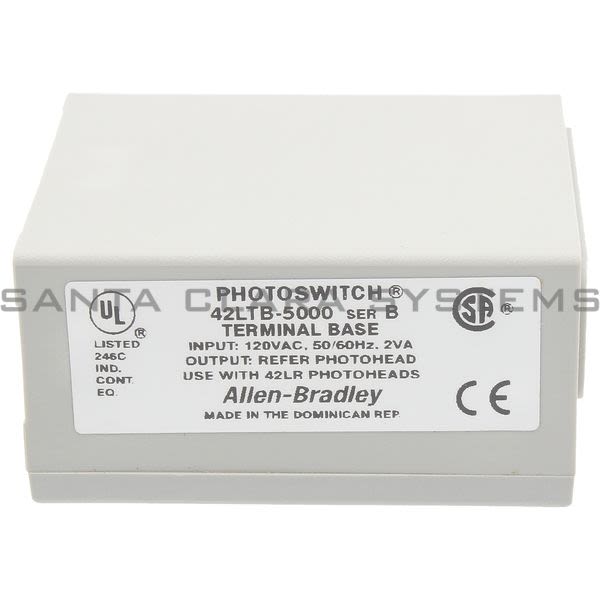 Allen Bradley 42LTB-5000 PhotoSwitch Terminal Base Product Image
